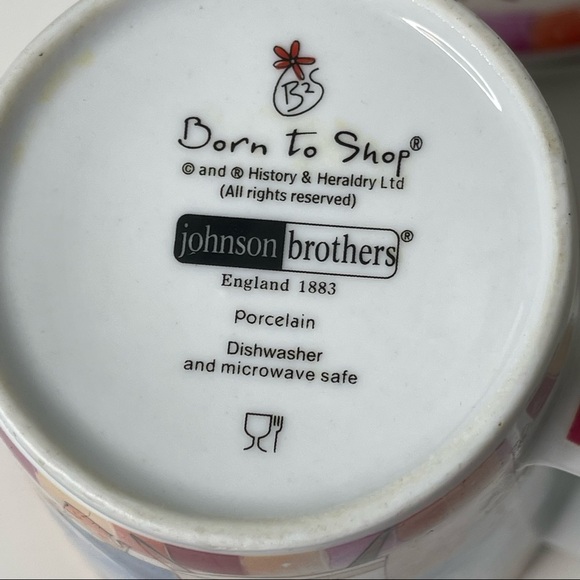 Johnson Brothers Born To Shop Porcelain Mug w/top With Age comes Wisdom … - Picture 7 of 8